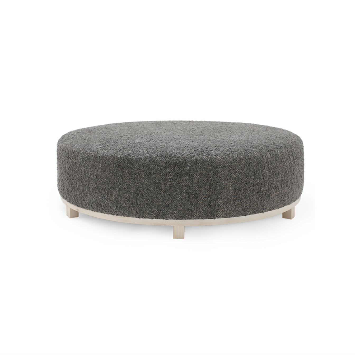 The Elliot Ottoman by Verellen is beautifully shaped and perfect for placing your favorite tray atop or relaxing on after a long day. This is bench-crafted with a sustainably harvested hardwood frame in Verellen's North Carolina atelier. It comes standard with:  • Foam and Fiber Seat Construction • Double Needle • Fabric Covered Ball Button on Top • Available Upholstered Base • Upholstered Only