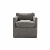This chair is pure and simple! The Jan Club Chair by Verellen is the comfiest chair to snuggle in with a hot drink and your favorite book. This comes standard with:  spring down seat construction boxed style back pillow double needle stitch detail