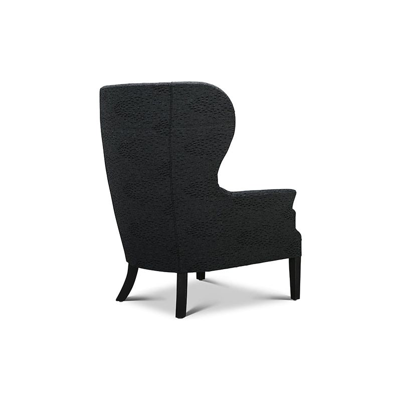 The Noella Wing Chair is a Verellen Essential. The standard chair features:  foam down seat construction kidney pillow double needle stitch detail