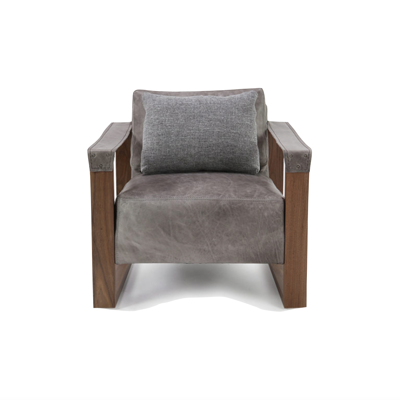 This sleek, masculine Benedict Club Chair is bench-crafted with a sustainably harvested hardwood frame and 8-way hand-tied seat, the Benedict is a perfect complement to any interior. 