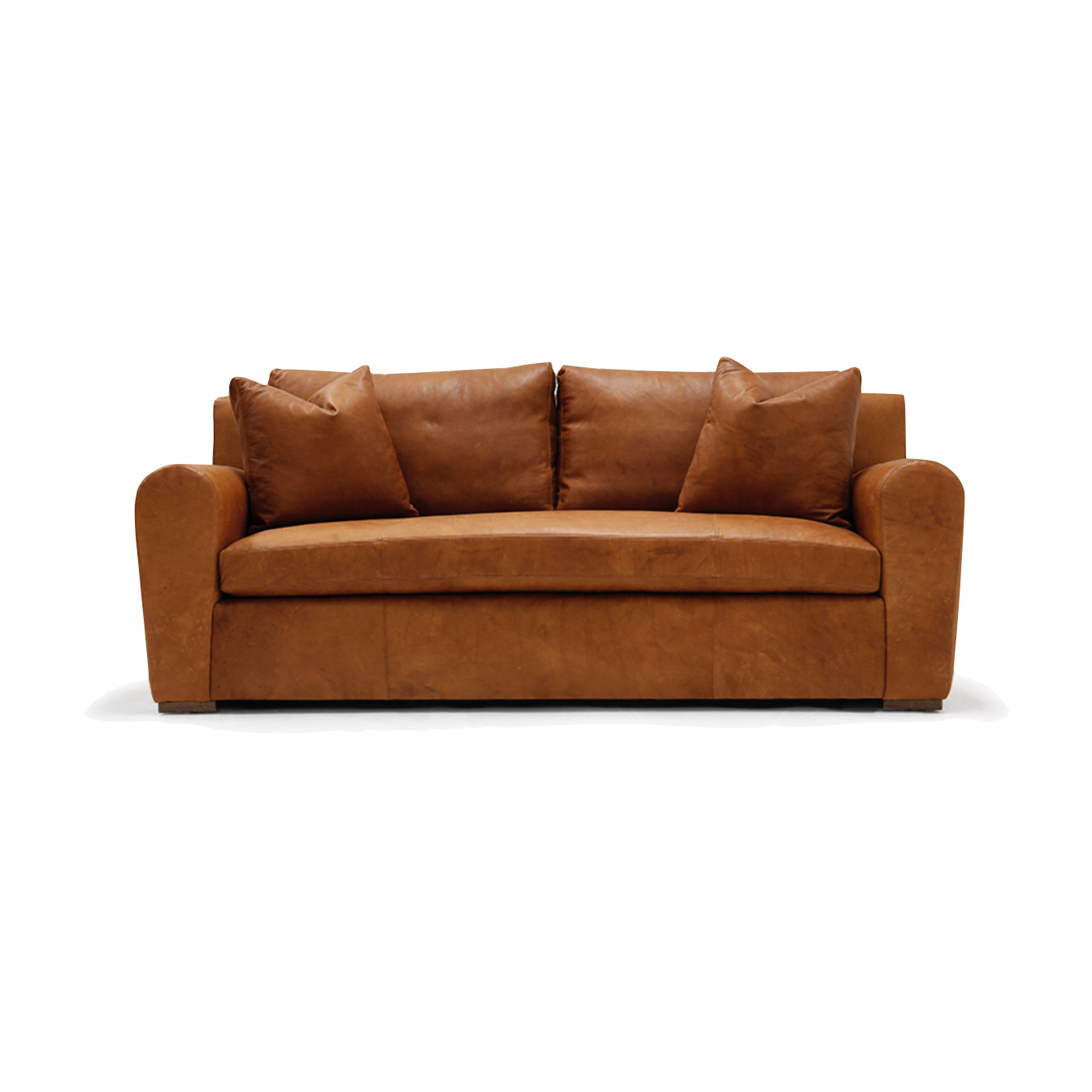 A timeless classic, the Gus Sofa Family by Verellen will be your favorite sofa to rewind in after a long day. This comes standard with the following:  spring down seat construction loose bench seat cushion boxed back pillows toss pillows with 2″ boxing Please specify leather or fabric for arm patch detail. Please specify leg finish. Available as a sectional.