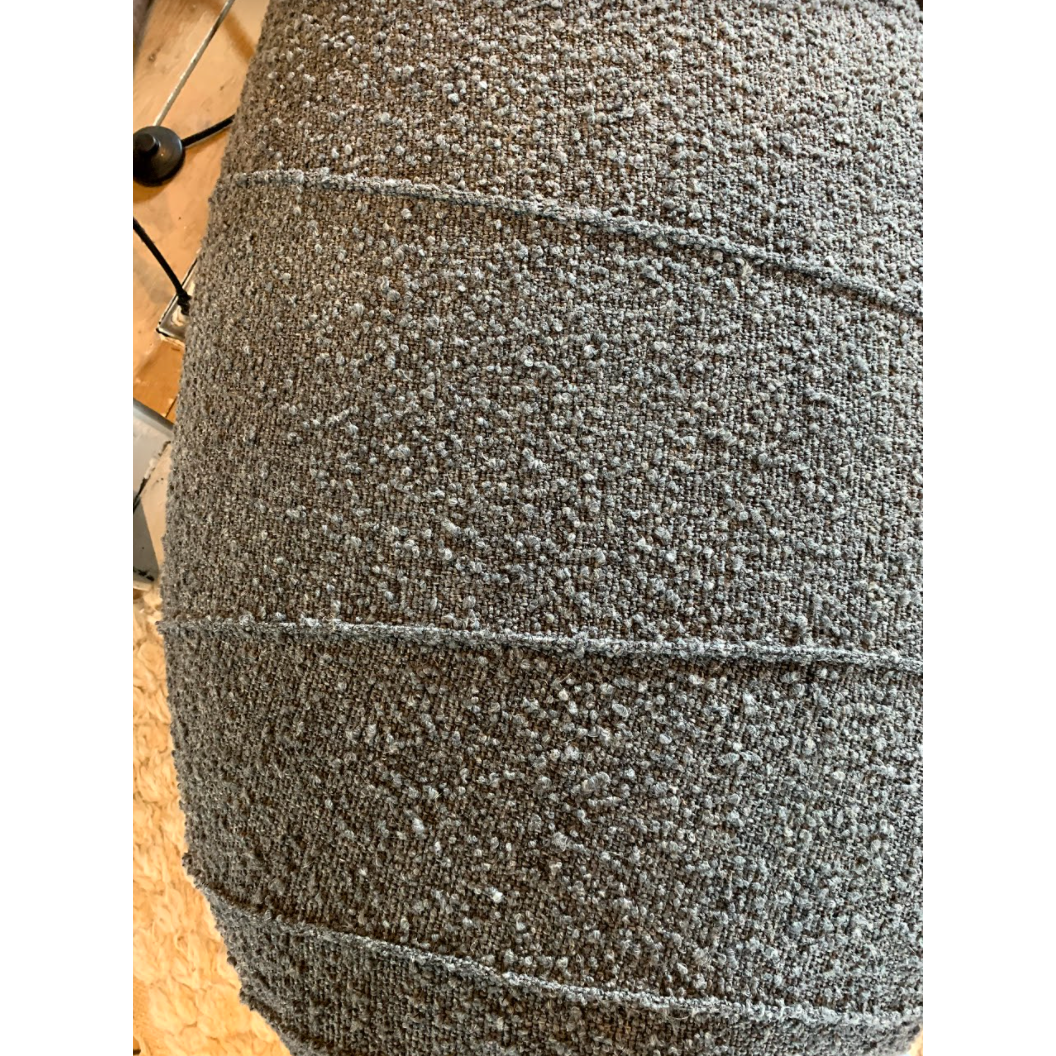 Lola pouf in Kenzo - Graphite Fabric