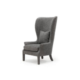 The Noella Tall Wing Chair is the definition of class. This modern Verellen Essential and features:  foam down seat construction knife edge toss pillow double needle stitch detail
