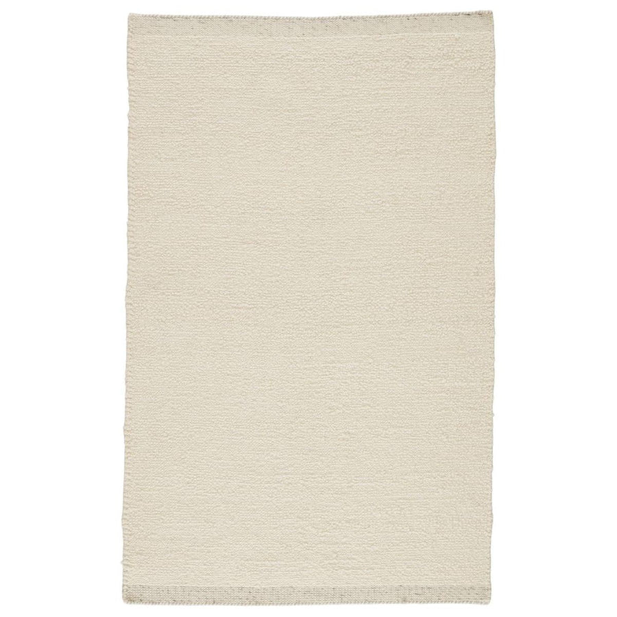 The Vestra Alondra Rug by Jaipur Living, or VST01, is hand-loomed and blended of durable wool and polyester. The light and bright Alondra rug features a textural, ivory design trimmed with flatwoven gray and ivory heathered edges. A perfect choice for your bedroom, living room, or other medium traffic area. 