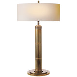  This high table lamp is a perfect decorative element to set up the ambiance. Amethyst Home provides interior design services, furniture, rugs, and lighting in the Kansas City metro area.