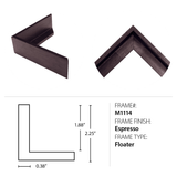 Featuring Brush Trail Art by Wendover Art at Amethyst Home. Specialty: Giclee on Canvas, Gallery Wrapped, Artist EnhancedMedium : CanvasSize : 39"W x 47"HTreatment : Gallery Wrapped, Artist Enhanced Framed as shown. Amethyst Home provides interior design, new home construction design consulting, vintage area rugs, and lighting in the Des Moines metro area.