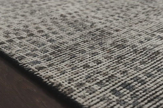 Hand-knotted in India of 100% wool, the Amara Collection creates a casual yet refined vibe with high-end appeal. Showcase in your living room, bedroom, entryway, or other high traffic area.   Hand Knotted 100% Wool AMM-06 Natural/Slate