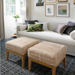 The Campbell Iron Rug relief pattern plays across a gently marled woven wool ground, accentuating the graphic dimension created by the different weaves. The central motif is repeated inversely to create a border around this sumptuous rug. Amethyst Home provides interior design services, furniture, rugs, and lighting in the Kansas City metro area.