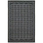 The Campbell Iron Rug relief pattern plays across a gently marled woven wool ground, accentuating the graphic dimension created by the different weaves. The central motif is repeated inversely to create a border around this sumptuous rug. Amethyst Home provides interior design services, furniture, rugs, and lighting in the Salt Lake City metro area.