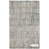 The Malone Everglade Rug is additionally emphasized by higher sheared tufts that contrast in color, sheen, and texture with dense and low looped stripes. A natural undyed fleece pile enhances the finely observed irregular striations. With modern and traditional elements, this sophisticated hand-knotted wool rug demonstrates unique textures found in nature. Amethyst Home provides interior design services, furniture, rugs, and lighting in the Des Moines metro area.