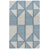The Ojai Blue Rug features a geometric diamond pattern with multi tonal textural stitches executed in a two colors, creating an intriguingly hypnotic effect on this contemporary rug. Handwoven in India, this is a compelling composition for the modern interior. Amethyst Home provides interior design services, furniture, rugs, and lighting in the Seattle metro area.