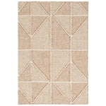 The Ojai Wheat Rug features a geometric diamond pattern with multi tonal textural stitches executed in a two colors, creating an intriguingly hypnotic effect on this contemporary rug. Handwoven in India, this is a compelling composition for the modern interior. Amethyst Home provides interior design services, furniture, rugs, and lighting in the Seattle metro area.