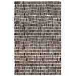 The Roark Charcoal Rug design of this luxurious, plush wool rug conjures surfaces of ancient hand-laid rock walls. The contrast between stone and mortar is further represented by the meticulously tufted high and low levels of the velvety hand-sheared pile. Amethyst Home provides interior design services, furniture, rugs, and lighting in the Kansas City metro area.