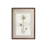 This Anemone is made from raw edge handmade paper from Nepal. Hang in your kitchen, living room, or bedroom to bring the space some organic, raw character!  Fine art prints  Pencil signature