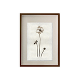 This Anemone is made from raw edge handmade paper from Nepal. Hang in your kitchen, living room, or bedroom to bring the space some organic, raw character!  Fine art prints  Pencil signature
