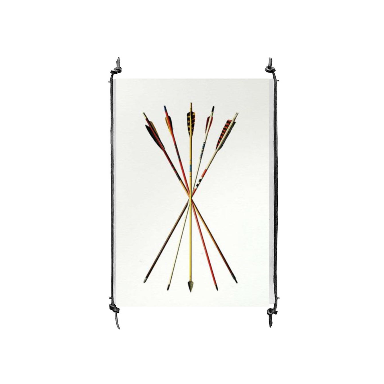 This Arrow Study 4 is made from raw edge handmade paper from Nepal. Hang in your kitchen, living room, or bedroom to bring the space some organic, raw character!  Fine art prints  Pencil signature