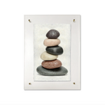 This Balanced #2 is made from raw edge handmade paper from Nepal. Hang in your kitchen, living room, or bedroom to bring the space some organic, raw character!  Fine art prints  Pencil signature