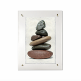 This Balanced #3 is made from raw edge handmade paper from Nepal. Hang in your kitchen, living room, or bedroom to bring the space some organic, raw character!  Fine art prints  Pencil signature
