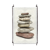 This Balanced #4 is made from raw edge handmade paper from Nepal. Hang in your kitchen, living room, or bedroom to bring the space some organic, raw character!  Fine art prints  Pencil signature
