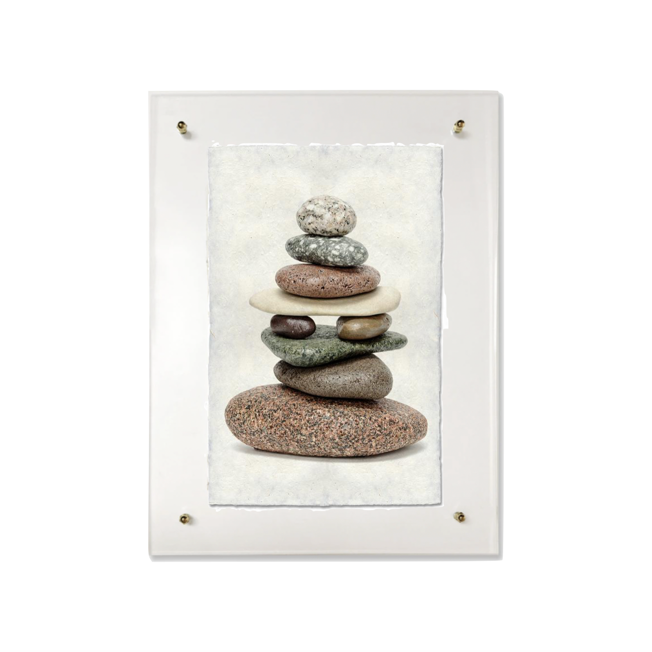 This Balanced #1 is made from raw edge handmade paper from Nepal. Hang in your kitchen, living room, or bedroom to bring the space some organic, raw character!  Fine art prints  Pencil signature