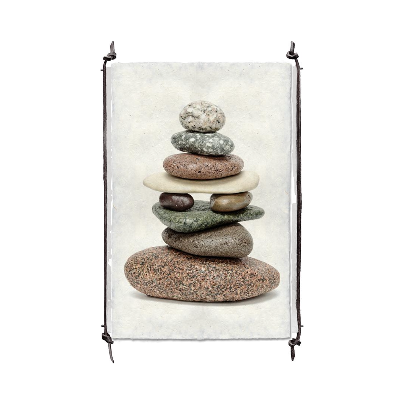 This Balanced #1 is made from raw edge handmade paper from Nepal. Hang in your kitchen, living room, or bedroom to bring the space some organic, raw character!  Fine art prints  Pencil signature