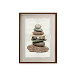 This Balanced #1 is made from raw edge handmade paper from Nepal. Hang in your kitchen, living room, or bedroom to bring the space some organic, raw character!  Fine art prints  Pencil signature