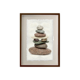 This Balanced #1 is made from raw edge handmade paper from Nepal. Hang in your kitchen, living room, or bedroom to bring the space some organic, raw character!  Fine art prints  Pencil signature