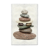 This Balanced #1 is made from raw edge handmade paper from Nepal. Hang in your kitchen, living room, or bedroom to bring the space some organic, raw character!  Fine art prints  Pencil signature