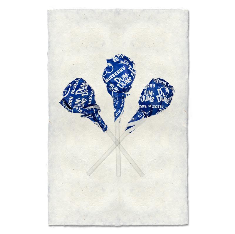 Get fun and quirky with this Blueberry Suckers Art! These prints come in various sizes, they can be a statement piece or a small accent to add a natural detail to a cozy nook.  Raw edge handmade paper from Nepal. Fine art prints  Pencil signature