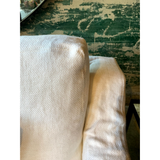 Hayden Deluxe Sofa in Lan Ivory Fabric