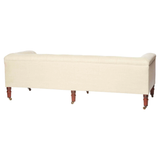 JD Field Bench with Back - Upholstered