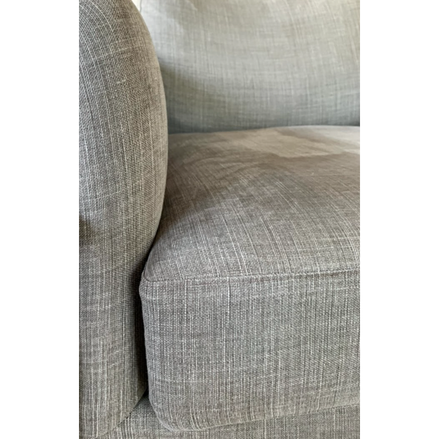 Gunner Chair in JD Rye Warm Grey Fabric