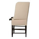 We love the unique, thin frame of this JD Mantis Chair by Cisco Home. A statement chair for any living room, bedroom, or other space!  Overall: 30"w x 28"d x 51"h