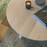 Pamplona coffee table in Bleached whitewash with matte sealer