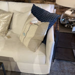 Elm Sofa in Naomi White Fabric