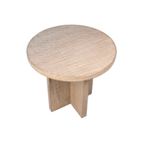 We love the unique base of this Harley End Table. Made from reclaimed pine with a slight white wash, this brings a rustic appeal to modern spaces.  Reclaimed Pine Natural Sealed Finish with Slight White Wash