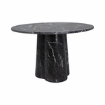 Featuring Selina Round Dining Table by Dovetail at Amethyst Home. Modern and elegant, this Selina Round Dining Table is sure to elevate the look for any dining room or kitchen area. 



Concrete Water Transfer Marble

Black with White Veins

Size: 48"l x 48"d x 30"h.  Amethyst Home provides interior design, new home construction design consulting, vintage area rugs, and lighting in the Scottsdale metro area.