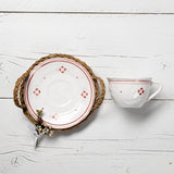 Dainty Floral Cup + Saucer