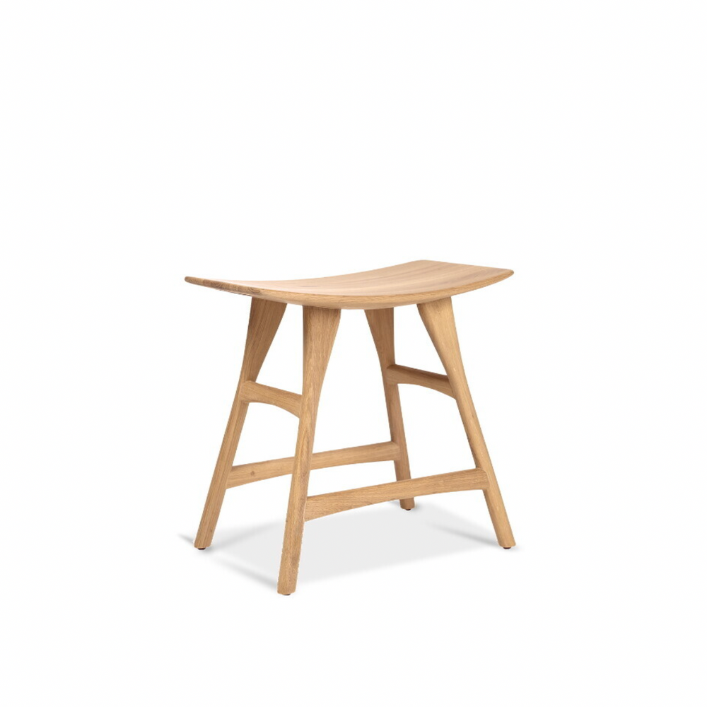 Featuring Oak Osso Stool - Dining by Ethnicraft at Amethyst Home. We love the versatility of this Oak Osso Stool. This offers comfortable seating in your dining room, by itself near a sofa, or use for styling purposes in your bedroom!
Dimensions: 20"w x 13"d x 19"h Seat Height: 18"
Material: OakFinish: Oiled
For regular dusting use a dry cloth. For cle.  Amethyst Home provides interior design, new home construction design consulting, vintage area rugs, and lighting in the Newport Beach metro area.