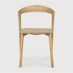 Featuring Oak Bok Dining Chair by Ethnicraft at Amethyst Home. This Oak Bok Dining Chair features an airy shape with rock-solid construction,  making this piece a timeless and remarkable design to enjoy for years to come. Pair with a dining table or stand-alone against a wall, hallway, or end of the bed! Designed by Alain can Havre
Dimensions: 20"w x 21.5"d .  Amethyst Home provides interior design, new home construction design consulting, vintage area rugs, and lighting in the Houston metro area.