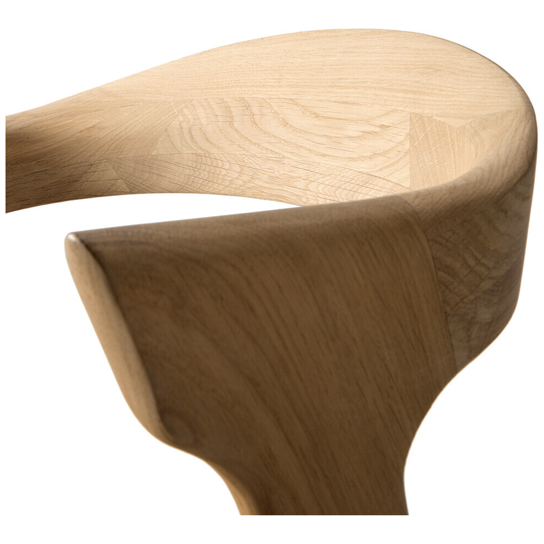 Featuring Oak Bok Dining Chair by Ethnicraft at Amethyst Home. This Oak Bok Dining Chair features an airy shape with rock-solid construction,  making this piece a timeless and remarkable design to enjoy for years to come. Pair with a dining table or stand-alone against a wall, hallway, or end of the bed! Designed by Alain can Havre
Dimensions: 20"w x 21.5.  Amethyst Home provides interior design, new home construction design consulting, vintage area rugs, and lighting in the Des Moines metro area.