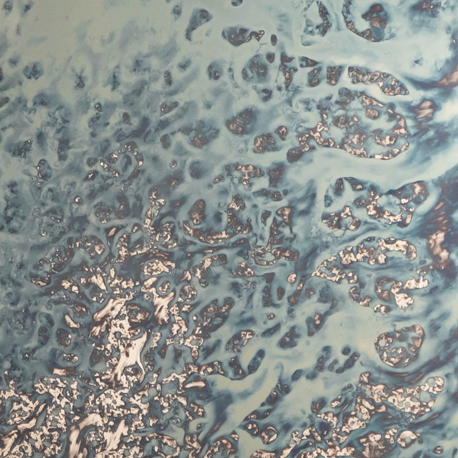 Four Hands Acid Wash Floor Mirror Iron Matte Black Amethyst Home