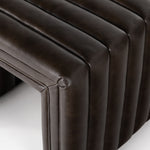 Featuring Augustine 21" Ottoman - Deacon Wolf by Four Hands at Amethyst Home. We love the dramatic channeling of this Augustine 21" Ottoman - Deacon Wolf. Match it with the Augustine Swivel and complete the whole space!
Overall Dimensions: 21.50"W x 21"L x 18"H
Colors: Deacon WolfMaterials: Top Grain LeatherWeight: 24.91 lbVolume: 5.44 cu ft.  Amethyst Home provides interior design, new home construction design consulting, vintage area rugs, and lighting in the Boston metro area.