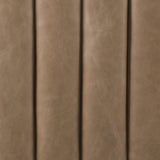 Featuring Augustine 97" Sofa - Palermo Drift by Four Hands at Amethyst Home. This Augustine 97" Sofa - Palermo Drift features dramatically channeled upholstered in taupe top-grain leather. We love the crisp, clean look and sumptuous sit this offers to a space! 
Overall Dimensions: 97"W x 35"L x 26.50"HColors: Palermo DriftMaterials: Top Grain LeatherWeig.  Amethyst Home provides interior design, new home construction design consulting, vintage area rugs, and lighting in the Los Angeles metro area.