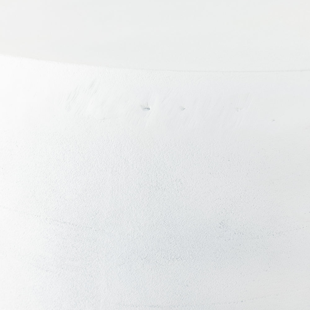 Featuring Drum Iron Coffee Table - Matte White by Four Hands at Amethyst Home. Our favorite Drum Iron Coffee Table now comes in a gorgeous matte white finish. This brings a sleek, simple look to any space.  We love the look inside but it is also outdoor grade.
Overall Dimensions: 36"W x 36"L x 15"H
Colors: Matte White Cast AluminumMaterials: AluminumWeight.  Amethyst Home provides interior design, new home construction design consulting, vintage area rugs, and lighting in the Charlotte metro area.