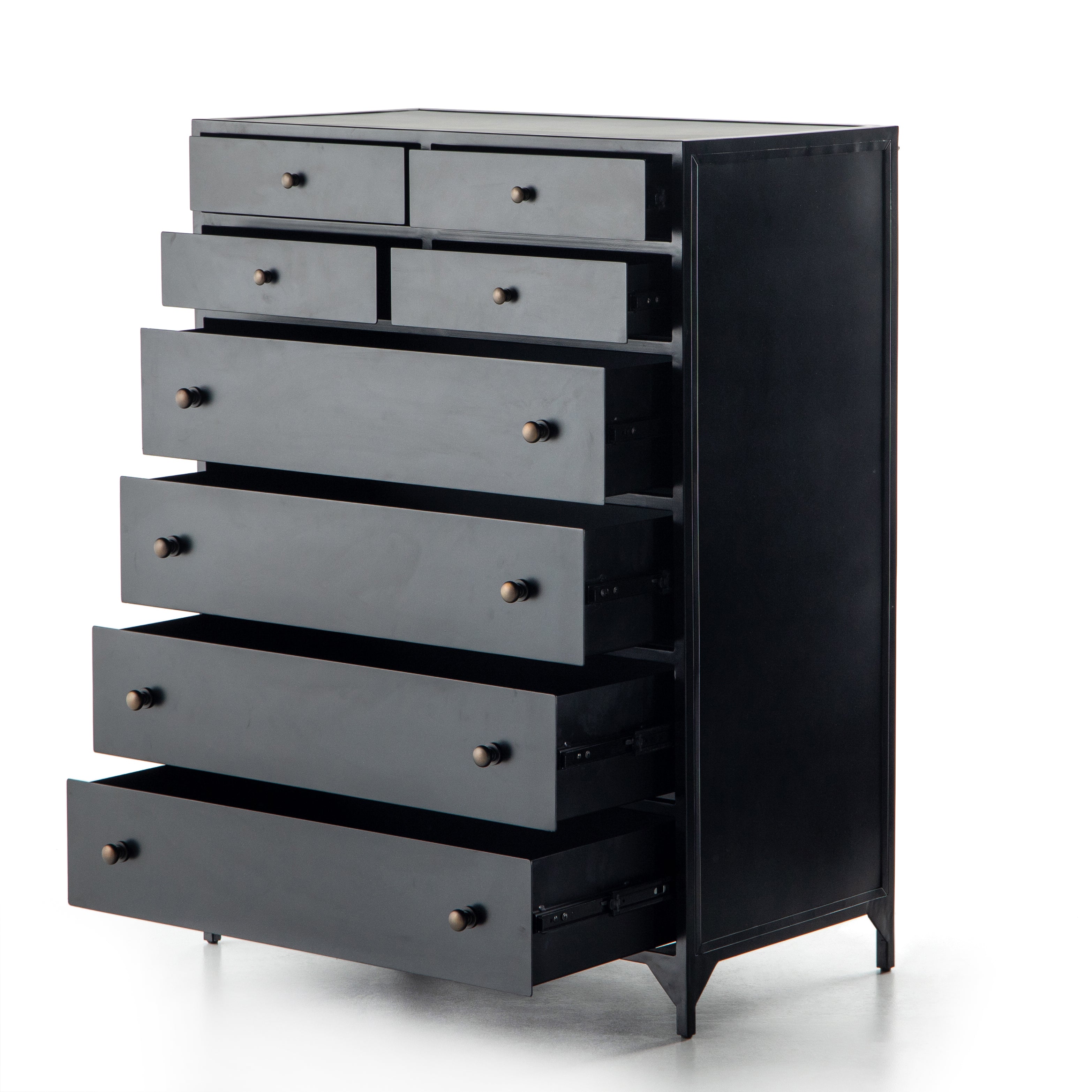 Belmont 8 Drawer Metal Dresser