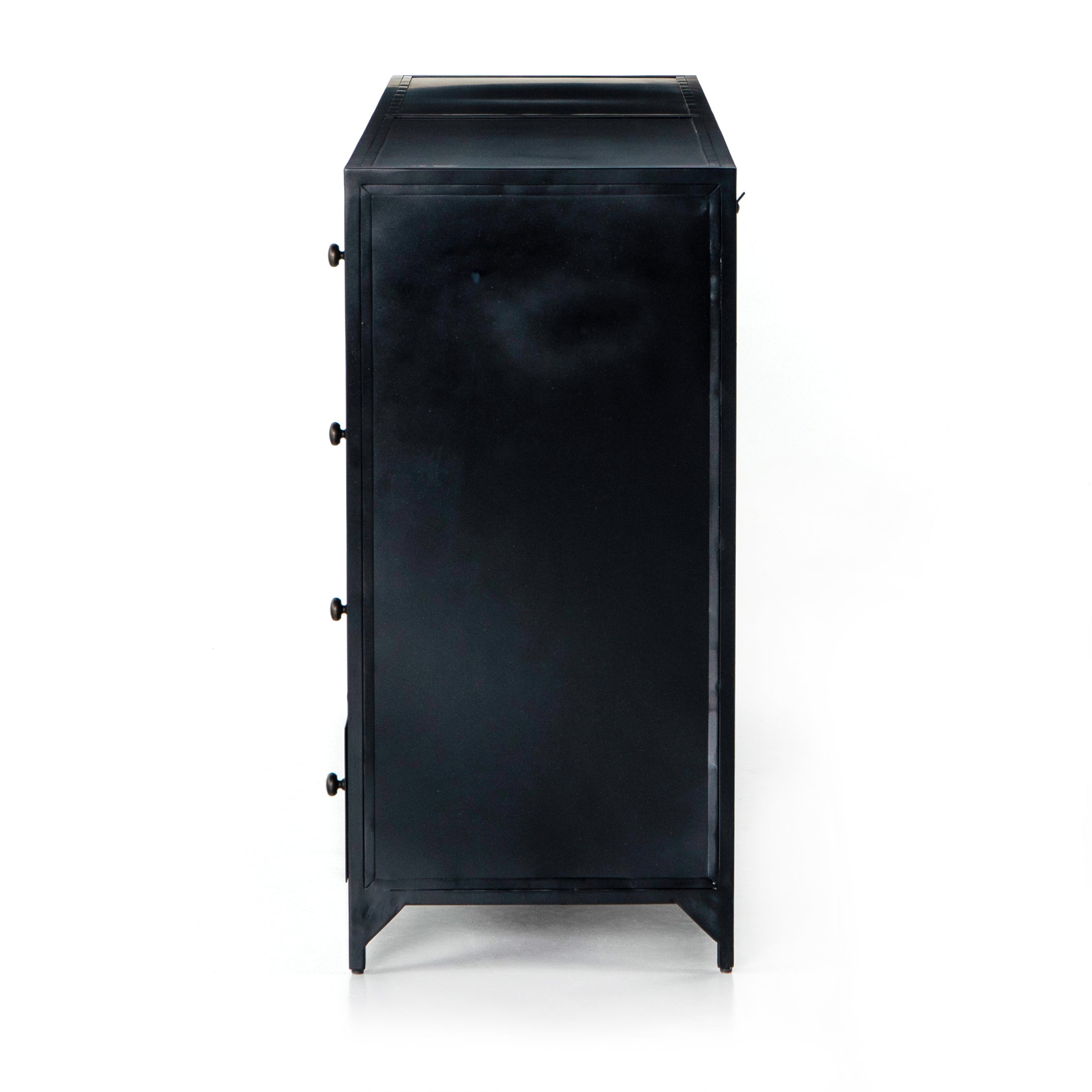 black metal dresser Belmont 8 Drawer Metal Dresser