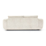 We love the chunky arms of this Benito 90" Sofa - Plushtone Linen. Plush chenille-like upholstery emits highs and lows for a refined look and textural feel with eye-catching highs and lows. Rounded edges and roomy seating space for any living room, den, or lounge area.   Overall Dimensions: 90.00"w x 40.00"d x 33.00"h
