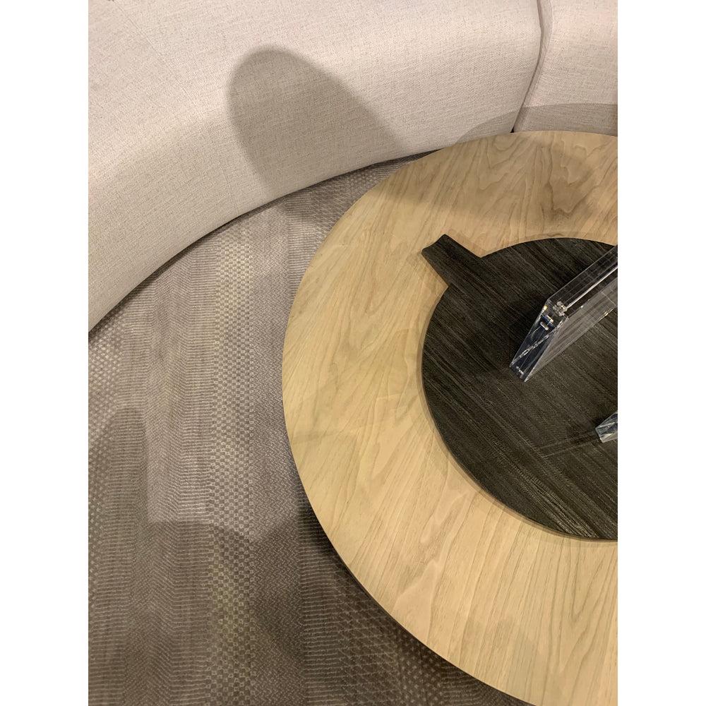 Featuring Hudson Coffee Table - Ashen Walnut by Four Hands at Amethyst Home. Stunning forces of nature are captured in a walnut-finished coffee table, as spalted primavera and yukas woods are hand-shaped into a cylindrical silhouette. Reflective of woods' natural character, a slight color variance is possible. 
Overall Dimensions: 40"W x 40"L x 15"H
Colors:. Amethyst Home provides interior design, new home construction design consulting, vintage area rugs, and lighting in the Nashville metro area.