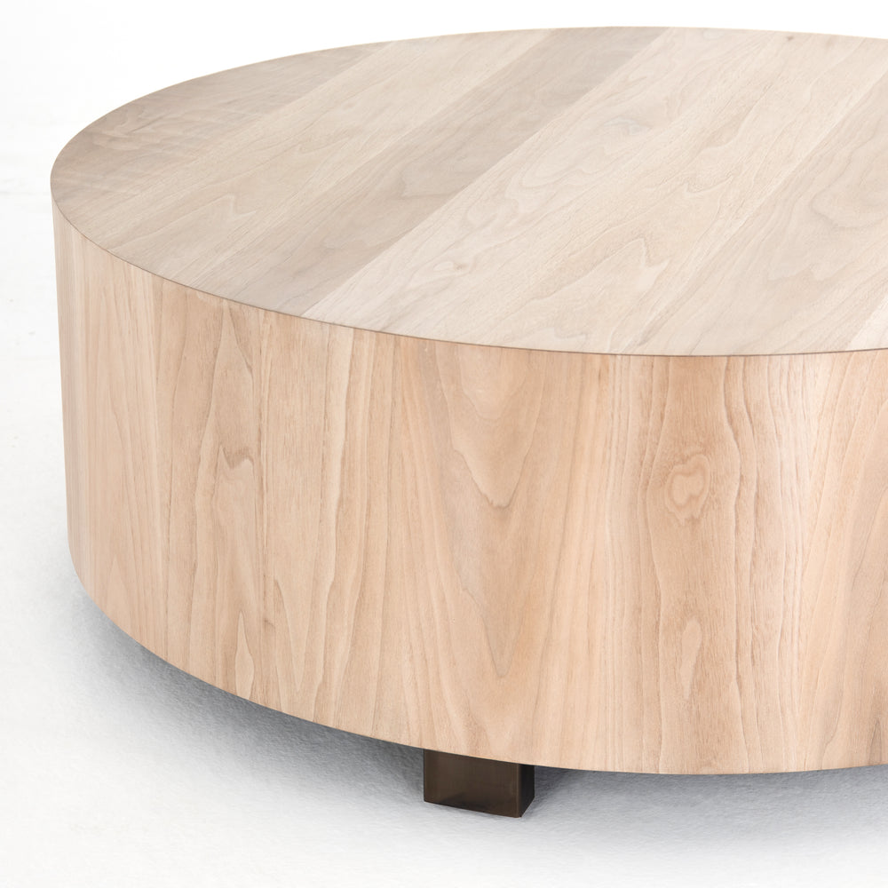 Featuring Hudson Coffee Table - Ashen Walnut by Four Hands at Amethyst Home. Stunning forces of nature are captured in a walnut-finished coffee table, as spalted primavera and yukas woods are hand-shaped into a cylindrical silhouette. Reflective of woods' natural character, a slight color variance is possible. 
Overall Dimensions: 40"W x 40"L x 15"H
Colo. Amethyst Home provides interior design, new home construction design consulting, vintage area rugs, and lighting in the Laguna Beach metro area.